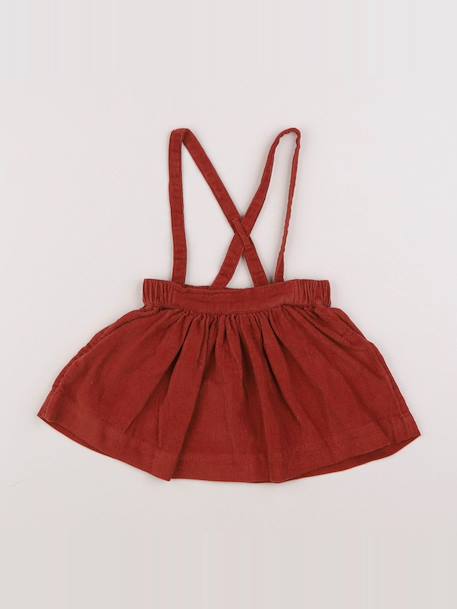 Jupe - 9 mois Orange, rouge 1 - vertbaudet enfant 