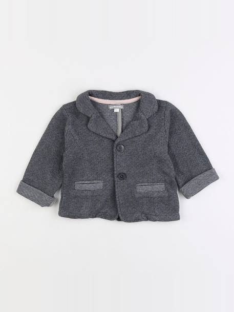 Veste - 12 mois Gris 1 - vertbaudet enfant 