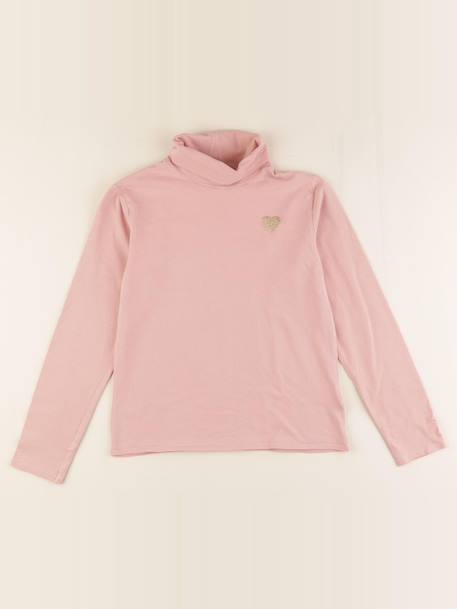 Sous-pull - 10 ans Rose, or 1 - vertbaudet enfant 