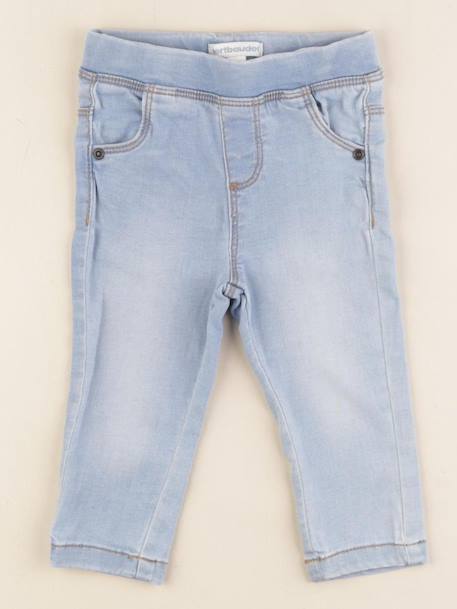 Jegging - 9 mois Bleu 1 - vertbaudet enfant 