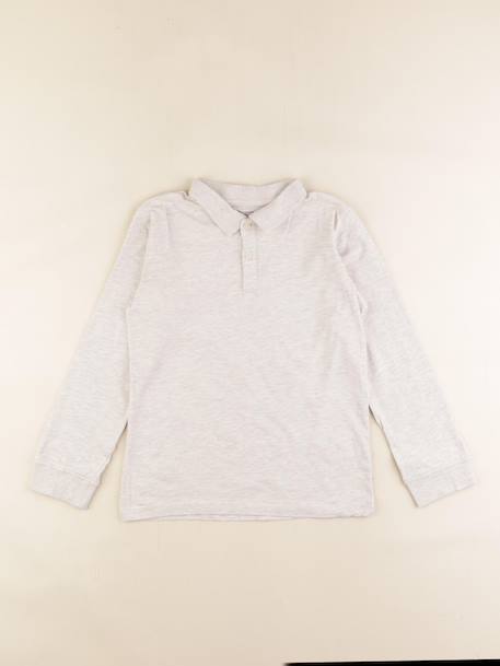 Polo - 10 ans Beige 1 - vertbaudet enfant 