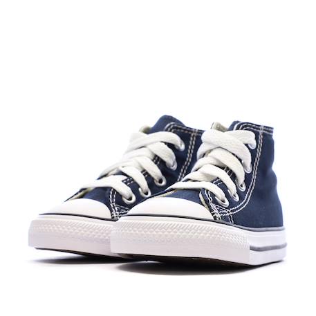 All star high bébé chaussures Bleu+Bleu navy+Marine 18 - vertbaudet enfant 