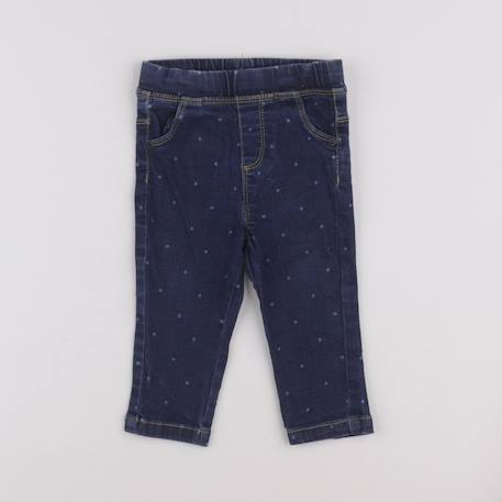Jegging - 12 mois Bleu 1 - vertbaudet enfant 