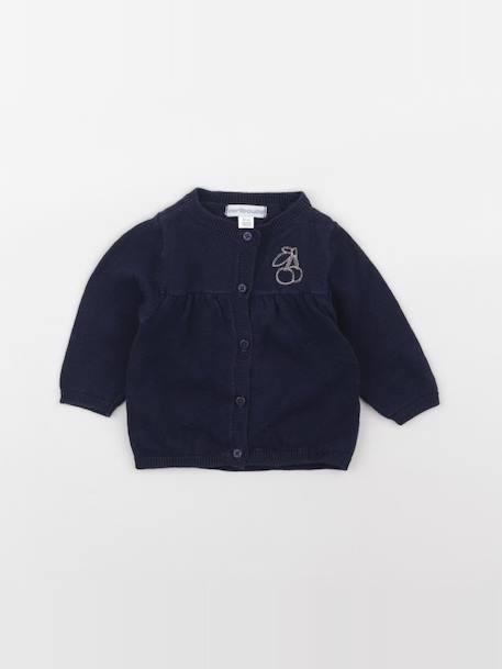 Gilet - 3 mois Bleu 1 - vertbaudet enfant 