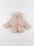 Doudoune avec capuche amovible - 12 mois Rose 1 - vertbaudet enfant 
