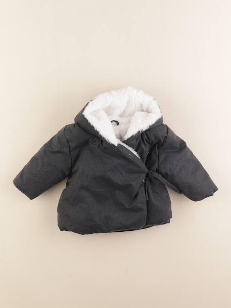 Veste - 3 mois Gris, argent 1 - vertbaudet enfant 