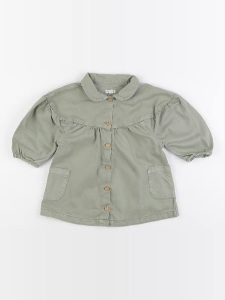 Robe - 18 mois Vert 1 - vertbaudet enfant 