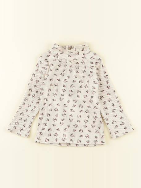 Sous-pull - 12 mois Beige, rose 1 - vertbaudet enfant 