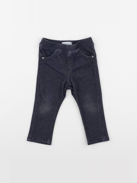 Jegging - 9 mois Bleu 1 - vertbaudet enfant 