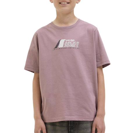 T-shirt cotier Blanc+Noir+Rose 5 - vertbaudet enfant 
