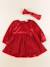 Robe - 18 mois Rouge, or 1 - vertbaudet enfant 