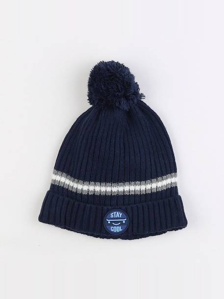 Bonnet - 12/14 ans Bleu 1 - vertbaudet enfant 