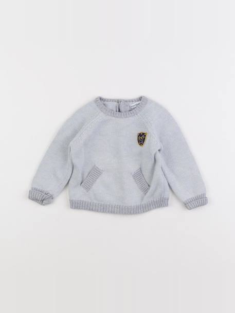 Pull - 6 mois Bleu 1 - vertbaudet enfant 