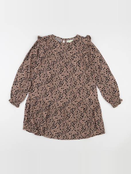 Robe - 8 ans Marron 1 - vertbaudet enfant 