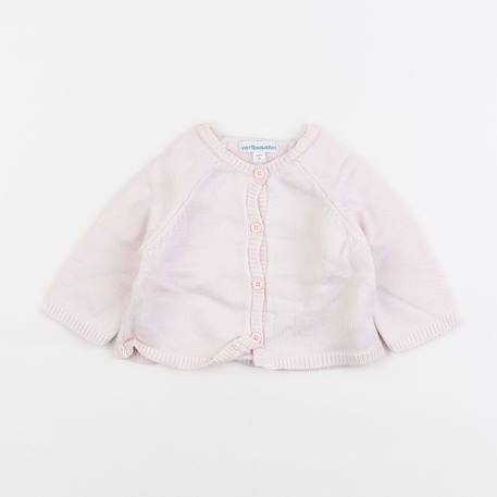 Gilet - 3 mois Rose 1 - vertbaudet enfant 