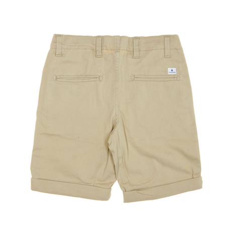 Short coupe chino Beige+Kaki+Noir 2 - vertbaudet enfant 