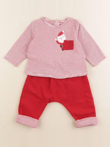Ensemble - 6 mois Rouge 1 - vertbaudet enfant 