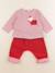 Ensemble - 6 mois Rouge 1 - vertbaudet enfant 