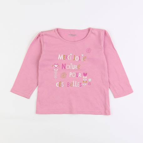 Tee-shirt - 2 ans Rose 1 - vertbaudet enfant 