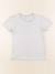 Maillot de corps - 10 ans Blanc, gris 1 - vertbaudet enfant 