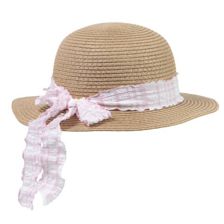 Chapeau foulard décoratif, ajustable tour de tête Cerise+Rose 4 - vertbaudet enfant 