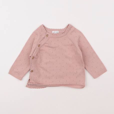 Pull - 12 mois Rose 1 - vertbaudet enfant 