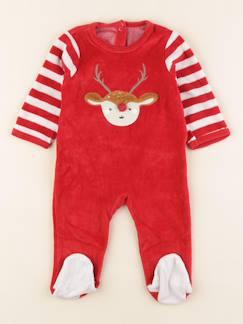 Seconde main-Fille-Pyjama velours - 6 mois