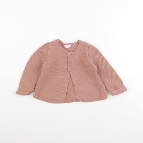 Gilet - 6 mois Rose 1 - vertbaudet enfant 
