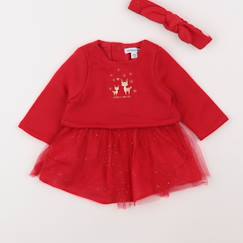 Seconde main-Fille-Robe - 3 mois