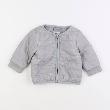 Doudoune - 6 mois Gris 1 - vertbaudet enfant 