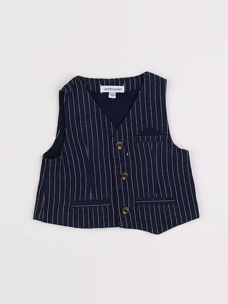 Gilet - 12 mois Bleu 1 - vertbaudet enfant 
