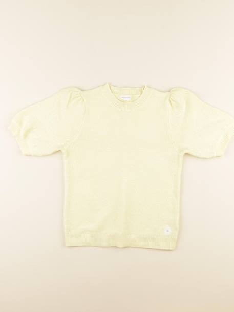 Pull - 10 ans Jaune 1 - vertbaudet enfant 