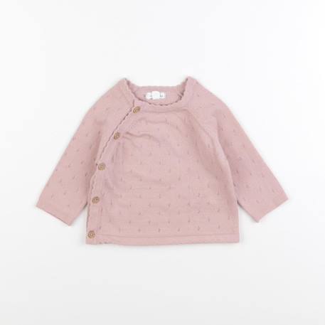 Gilet - 6 mois Rose 1 - vertbaudet enfant 
