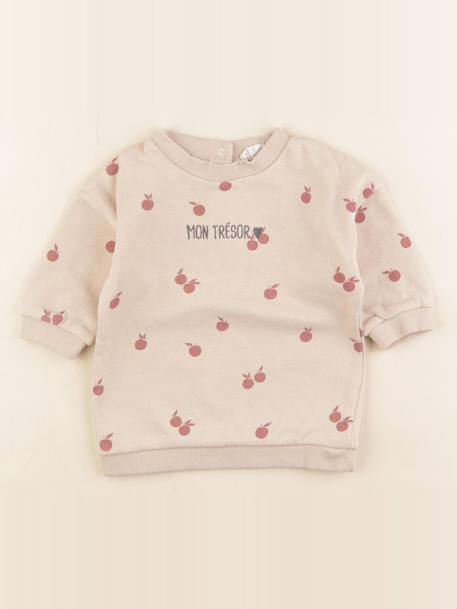 Robe - 6 mois Beige 1 - vertbaudet enfant 