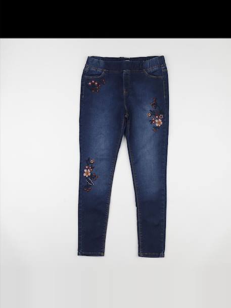Jegging - 14 ans Bleu 1 - vertbaudet enfant 