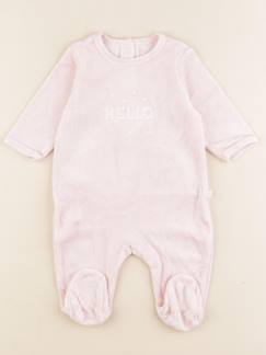 Seconde main-Fille-Pyjama velours - 3 mois
