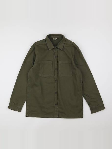 Veste imprimé au dos - 14 ans Vert 1 - vertbaudet enfant 