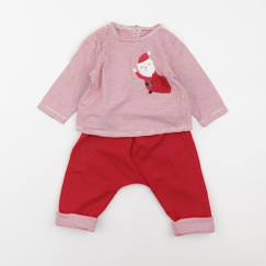 Seconde main-Fille-Ensemble - 9 mois
