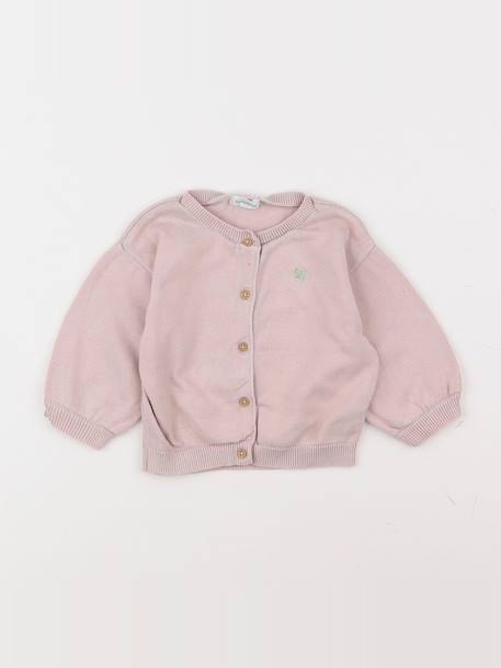 Gilet - 12 mois Rose 1 - vertbaudet enfant 