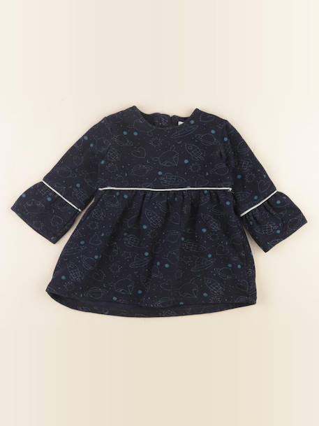 Robe - 18 mois Bleu 1 - vertbaudet enfant 