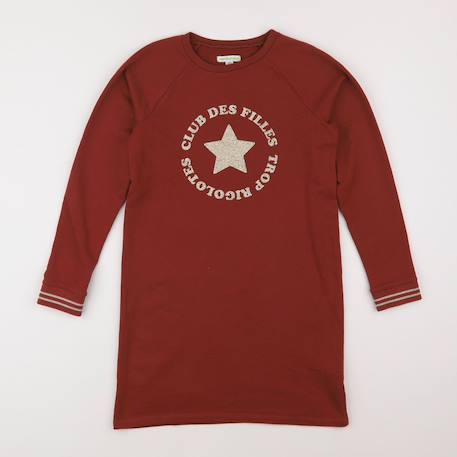 Robe - 10 ans Rouge 1 - vertbaudet enfant 