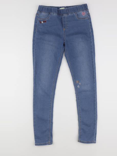 Jegging - 12 ans Bleu 1 - vertbaudet enfant 