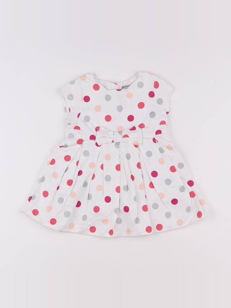 Robe - 6 mois Blanc 1 - vertbaudet enfant 