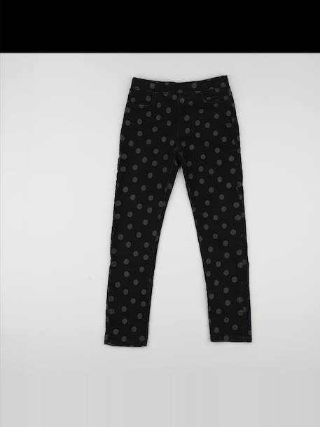 Jegging - 12 ans Noir 1 - vertbaudet enfant 