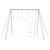 Portique  pour les adolescents en métal 3,50 m - baxter 2 - 4 personnes Sable 2 - vertbaudet enfant 