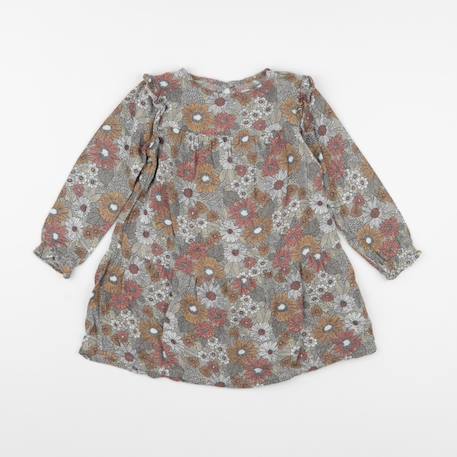 Robe - 3 ans Taupe 1 - vertbaudet enfant 