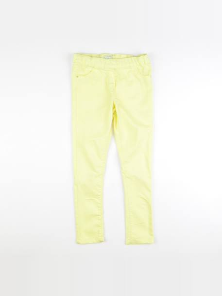 Jegging - 10 ans Jaune 1 - vertbaudet enfant 