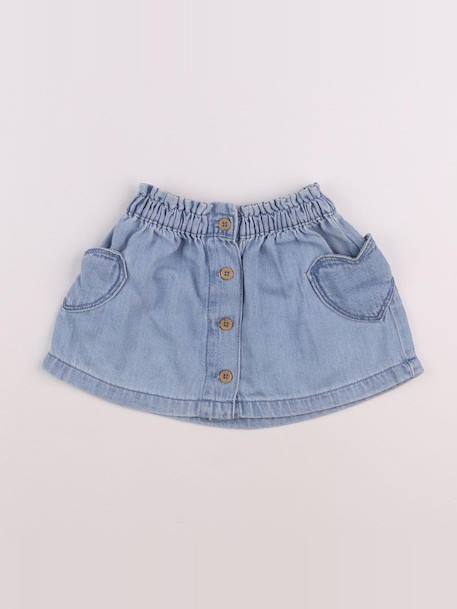 Jupe - 18 mois Bleu 1 - vertbaudet enfant 
