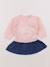 Robe - 3 mois Bleu, rose 1 - vertbaudet enfant 