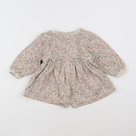 Robe - 12 mois Beige 1 - vertbaudet enfant 
